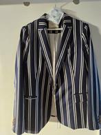 Gestreepte blauwe nette blazer, scotch & soda maat L, Blauw, Maat 42/44 (L), Scotch & Soda, Ophalen of Verzenden