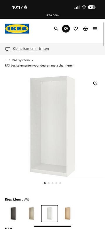 2x PAX Kast te koop