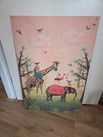 Houten paneel voor kinderkamer, Huis en Inrichting, Woonaccessoires | Schilderijen, Tekeningen en Foto's, Minder dan 50 cm, Ophalen of Verzenden