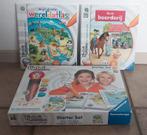 Tiptoi op de boerderij en mijn grote wereldatlas mét pen, Ophalen of Verzenden, Zo goed als nieuw, Ontdekken, Met geluid