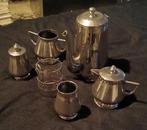 Zilveren/of Verzilverd  Koffie/Theeservies, Ophalen of Verzenden
