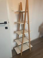 Houten ladderkast met 5 planken, Ophalen of Verzenden, Zo goed als nieuw