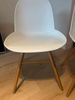 Zuiver - Albert Kuip stoel wit 4 stuks, Huis en Inrichting, Stoelen, Gebruikt, Wit, Dutch Design, modern, tijdloos, Vier