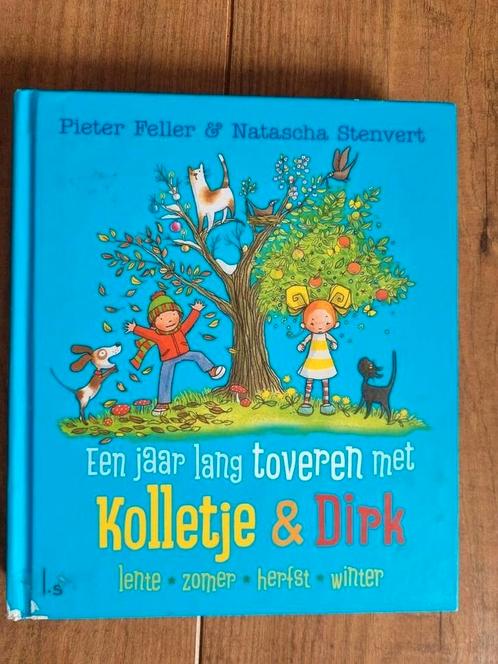 Pieter Feller - Een jaar lang toveren met Kolletje & Dirk, Boeken, Kinderboeken | Kleuters, Zo goed als nieuw, Ophalen of Verzenden