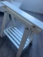 2x ikea houten schragen wit, Ophalen, Tafelpoot, Minder dan 50 cm, 50 tot 100 cm
