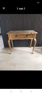 Gouden sidetable, Huis en Inrichting, Tafels | Sidetables, Ophalen, 50 tot 100 cm, Overige houtsoorten, Hotel chique