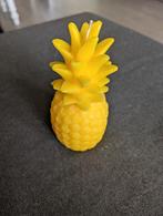 Gele Ananas Kaars - 20,5 cm, Ophalen of Verzenden, Nieuw, Kaars, Minder dan 25 cm