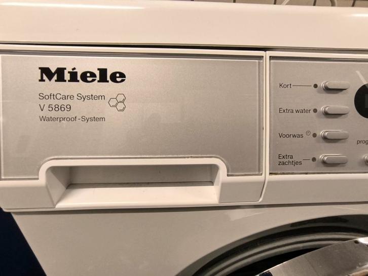 Miele Wasmachine V5869 SoftCare 7kg - Prima Staat!, Witgoed en Apparatuur, Wasmachines, Gebruikt, Voorlader, 6 tot 8 kg, 85 tot 90 cm