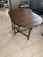 Tafel antiek bruin hangoortafel, Overige materialen, Zo goed als nieuw, Overige vormen, Vier personen
