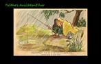 🟣🟣PAX STEEN serie Humor Sporten Vissen (9), Ophalen of Verzenden, 1940 tot 1960, Gelopen, Overige thema's