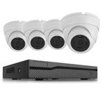 Beveiliging camera Set 4 stuks + Gratis 500GB Geheugen POE, Audio, Tv en Foto, Videobewaking, Nieuw, Ophalen of Verzenden