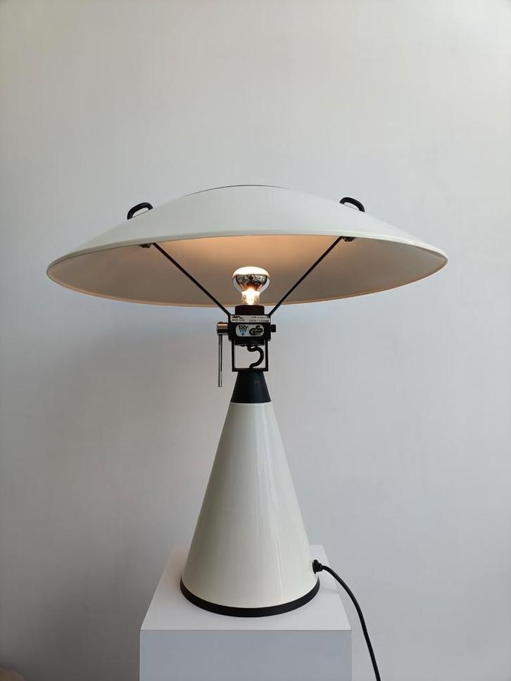 Martinelli Luce, Radar lamp, Huis en Inrichting, Lampen | Tafellampen, Gebruikt, Minder dan 50 cm, Metaal, Overige materialen