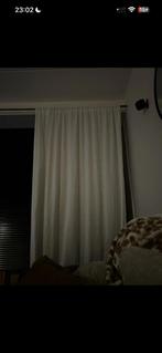 Gordijnen jysk, Huis en Inrichting, Ophalen, 100 tot 150 cm, 200 cm of meer, Wit