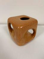 Bertoncello kubusvaas (model 907) ontwerp Roberto Rigon, Overige kleuren, Aardewerk of Porselein, Ophalen of Verzenden, Zo goed als nieuw