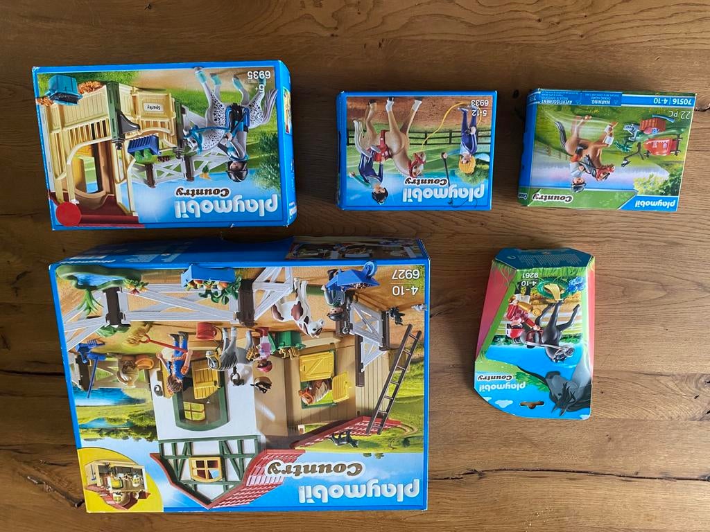 Playmobile set, Verzamelen, Speelkaarten, Jokers en Kwartetten, Ophalen of Verzenden, Zo goed als nieuw, Speelkaart(en)