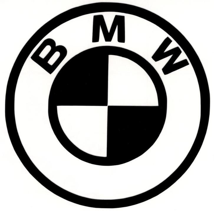 BMW sticker #8, Motoren, Accessoires | Stickers, Verzenden