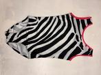 NIEUW turnpakje maat 134 Zebra roze, Overige kleuren, Nieuw, Turnpak(je), Kindermaat 122 t/m 140