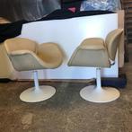 2 Artifort Little Tulip Tulp Chair fauteuil early edition, Ophalen, 75 tot 100 cm, Nvy, Nvt