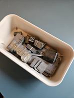 Loodletters in bakje, Antiek en Kunst, Ophalen of Verzenden