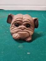 beeld hond bulldog vintage, Ophalen of Verzenden