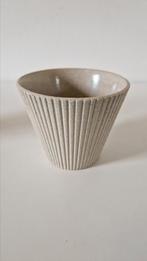 fifties Adco bloempot vintage bloempot potje grijze pot, Ophalen of Verzenden, Huis en Inrichting