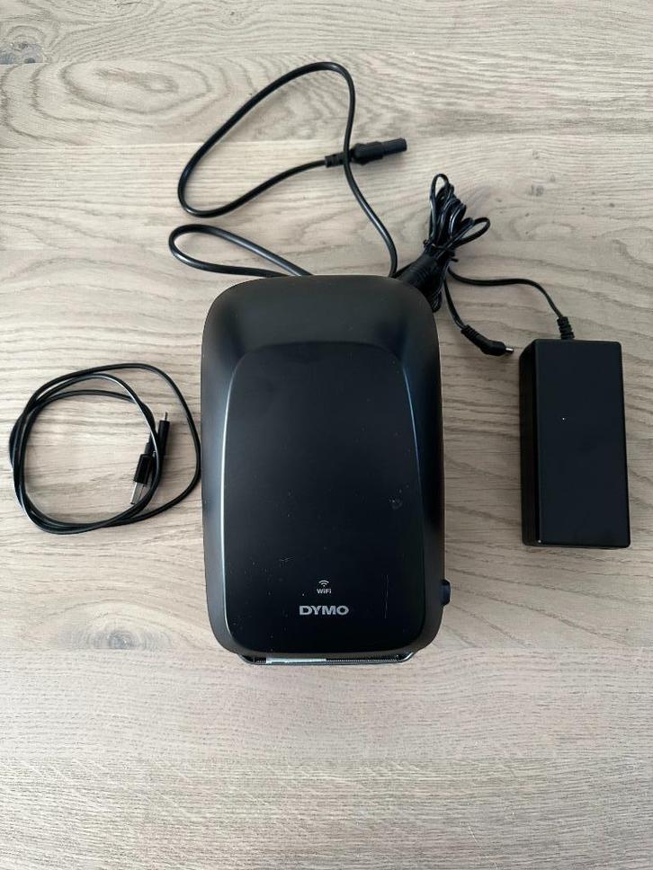 Dymo LabelWriter Wireless Zwart/Zilver, Computers en Software, Labelprinters, Zo goed als nieuw, Ophalen of Verzenden
