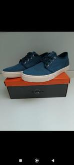Canvas sneakers maat 46, Loafers, Blauw, Nieuw, Ophalen of Verzenden