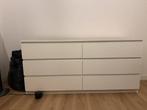 Witte ladekast, Huis en Inrichting, Kasten | Ladekasten, Ophalen, 50 tot 100 cm, Zo goed als nieuw, 3 of 4 laden