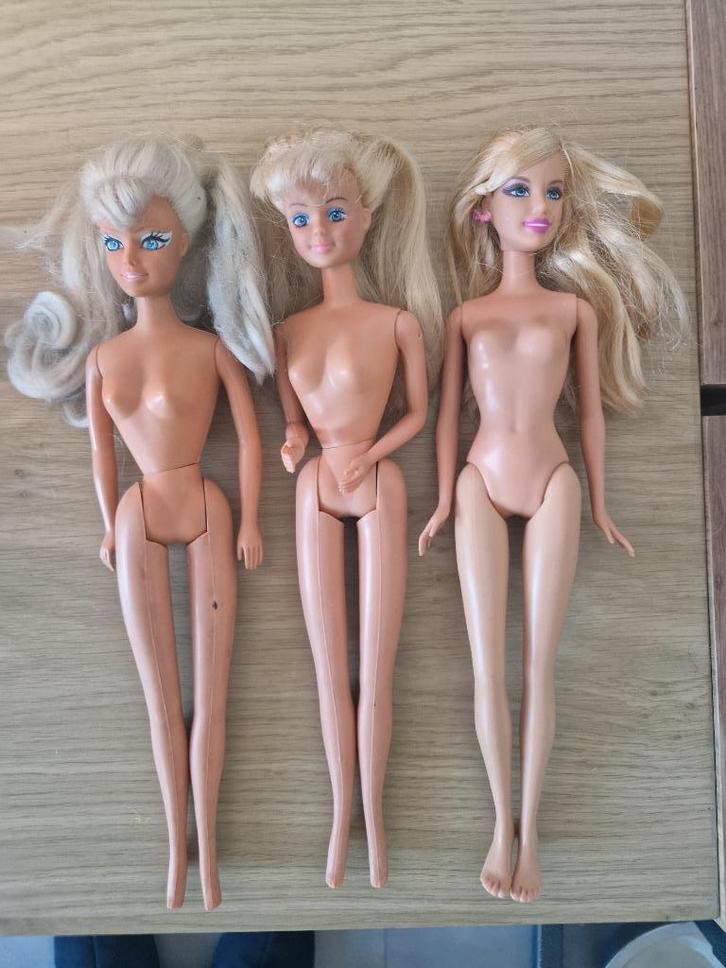 barbie 3 x barter petra fashionista mattel, Verzamelen, Poppen, Gebruikt, Pop, Ophalen of Verzenden