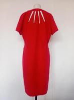 Mooie rode vintage jurk, Maat 42/44 (L), Ophalen of Verzenden, Zo goed als nieuw, Knielengte