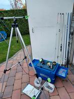 Strandhengels,molens,viskoffer,driepootsteun enz.., Watersport en Boten, Hengelsport | Zeevissen, Ophalen, Complete set