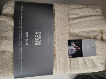 Dreamhouse Teddy Badjas - Creme - S/M beschikbaar voor biedingen