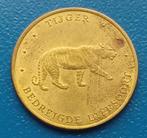 Penning Wereld Natuur Fonds - Tijger, Postzegels en Munten, Verzenden, Overige materialen, Nederland