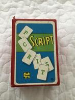 Script – Woorden Vormen met Letterkaarten (Jumbo, 1968)., Ophalen of Verzenden, Huis en Inrichting