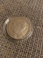 Zilveren Wilhelmina 2,5 Gulden 1898, Postzegels en Munten, Munten | Nederland, Zilver, Ophalen of Verzenden, Koningin Wilhelmina