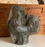 Brocante oude chocoladevorm / chocolademal Haan, Antiek en Kunst, Ophalen of Verzenden