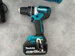 MAKITA DHP484RTJ 18v ACCU BOORMACHINE 5.0AH KLOPBOOR SET LXT, Steen of Klei, Zwart, Nieuw, Ophalen of Verzenden