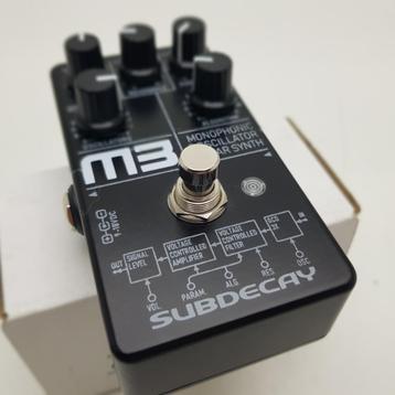 Subdecay M3 Mono Guitar Synthesizer Effectpedaal beschikbaar voor biedingen