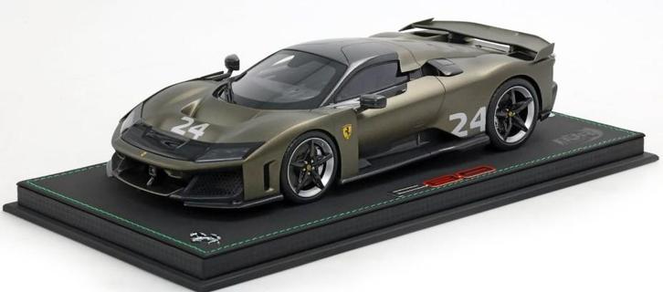 Ferrari F80 Verde Manzoni 1:18 P18253I van BBR PRE-ORDER, Hobby en Vrije tijd, Modelauto's | 1:18, Nieuw, Auto, Overige merken