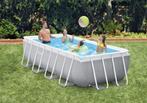 Intex prism frame pool zwembad 400 x 200 x 100, Tuin en Terras, Zwembaden, 400 cm of meer, Rechthoekig, 80 tot 120 cm, Opzetzwembad