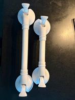 Twee wandbeugels met zuignap, Doe-het-zelf en Verbouw, Ophalen of Verzenden