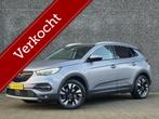 Opel Grandland X 1.2 Turbo/1e Eig/Camera/Led/131PK/18''/Vol, Voorwielaandrijving, Gebruikt, 1199 cc, Leder en Stof