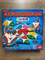 Triominos junior, Hobby en Vrije tijd, Gezelschapsspellen | Bordspellen, Een of twee spelers, Ophalen of Verzenden, Zo goed als nieuw