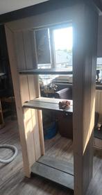 Open kast met bijbehorende spiegel, Huis en Inrichting, Ophalen, Zo goed als nieuw, 25 tot 50 cm