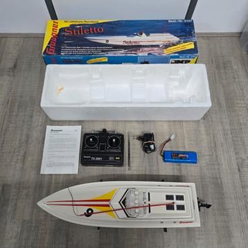 Graupner Stilleto Vintage RC boot.  beschikbaar voor biedingen