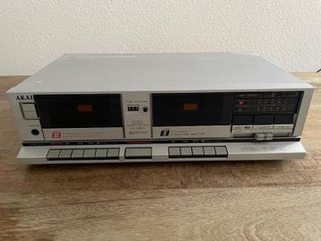 AKAI HX-A351W – Stereo Double Cassette Deck – Vintage beschikbaar voor biedingen