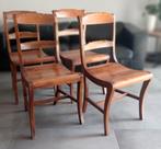 Vintage mahonie stoelen, Ophalen of Verzenden, Zo goed als nieuw