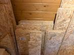 OSB plaat 18mm (zo’n 50 reststukken), Doe-het-zelf en Verbouw, Ophalen, Minder dan 25 mm, Zo goed als nieuw, Plank