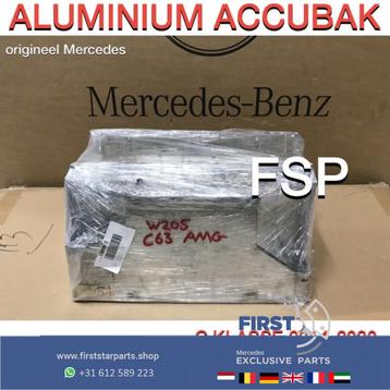 W205 C63 AMG ACCUBAK aluminium ACCU HOUDER BAK Mercedes C 63 beschikbaar voor biedingen