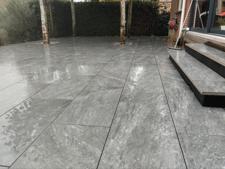 Tuinaanleg - Hovenier, Tuin en Terras, Tegels en Klinkers, Nieuw, Terrastegels, Beton, Ophalen of Verzenden